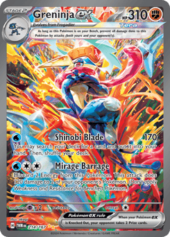 Greninja ex – Special Illustration Rare