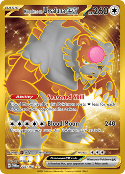 Bloodmoon Ursaluna ex – Hyper Rare