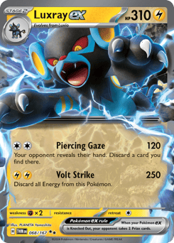 Luxray ex – Double Rare