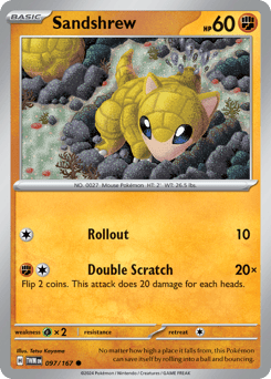 Sandshrew – Common – Twilight Masquerade