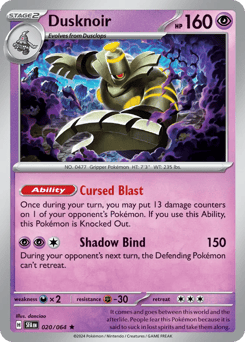 Dusknoir – Rare