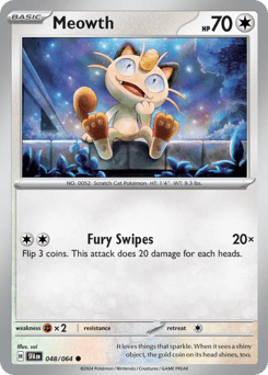 Meowth – Common – Shrouded Fable