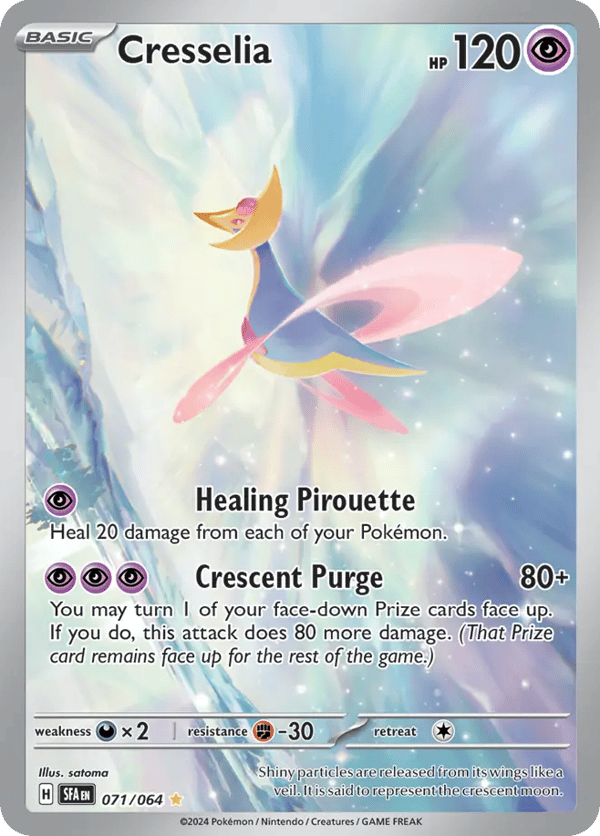 Cresselia – Illustration Rare – Shrouded Fable