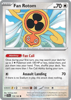Fan Rotom – Common