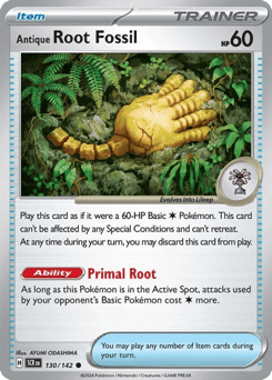 Antique Root Fossil – Common