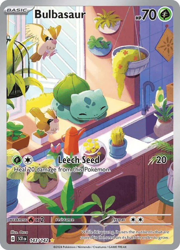 Bulbasaur – Illustration Rare – Stellar Crown