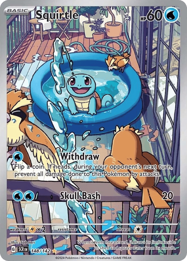 Squirtle – Illustration Rare – Stellar Crown