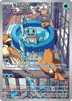Squirtle – Illustration Rare – Stellar Crown