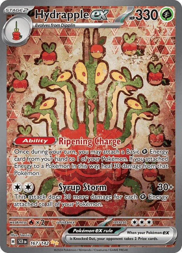 Hydrapple ex – Special Illustration Rare – Stellar Crown