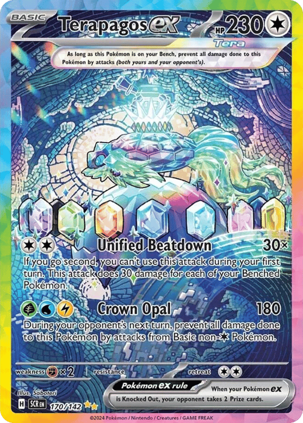 Terapagos ex – Special Illustration Rare – Stellar Crown