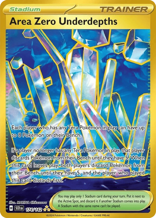 Area Zero Underdepths – Hyper Rare – Stellar Crown
