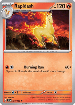 Rapidash – Uncommon – Stellar Crown