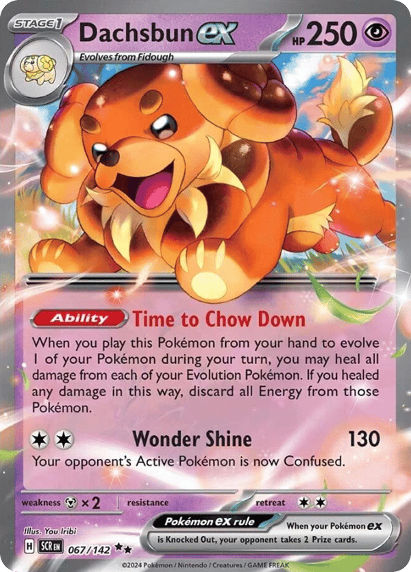 Dachsbun ex – Double Rare – Stellar Crown