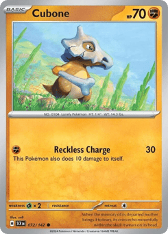 Cubone – Common – Stellar Crown
