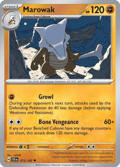 Marowak – Uncommon – Stellar Crown