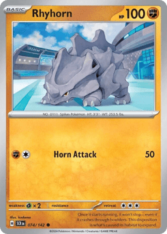 Rhyhorn – Common – Stellar Crown