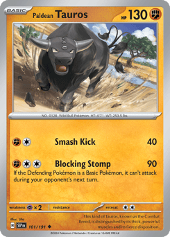 Paldean Tauros – Uncommon – Surging Sparks