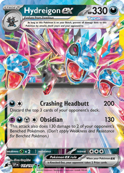 Hydreigon ex – Double Rare