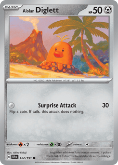 Alolan Diglett – Common – Surging Sparks