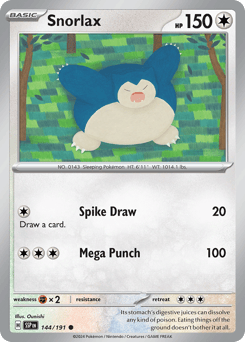 Snorlax – Common – Surging Sparks
