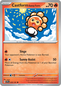 Castform Sunny Form – Common