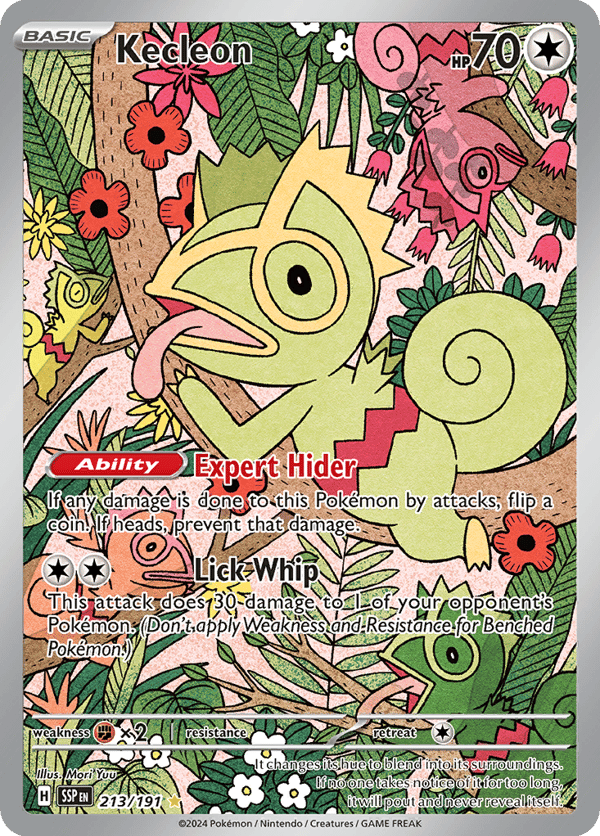 Kecleon – Illustration Rare – Surging Sparks