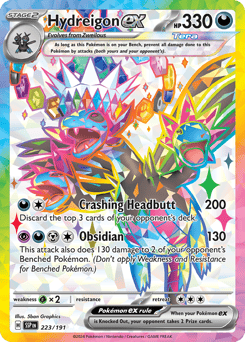 Hydreigon ex – Ultra Rare