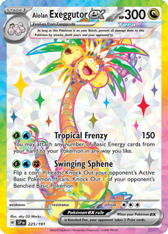 Alolan Exeggutor ex – Ultra Rare