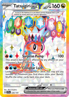 Tatsugiri ex – Ultra Rare