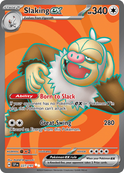 Slaking ex – Ultra Rare