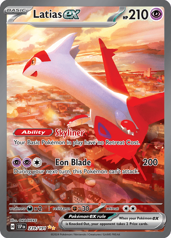 Latias ex – Surging Sparks