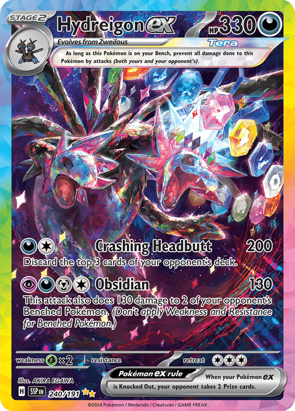 Hydreigon ex – Special Illustration Rare – Surging Sparks