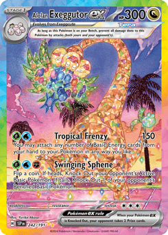 Alolan Exeggutor ex – Special Illustration Rare