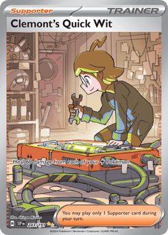 Clemont's Quick Wit – Special Illustration Rare