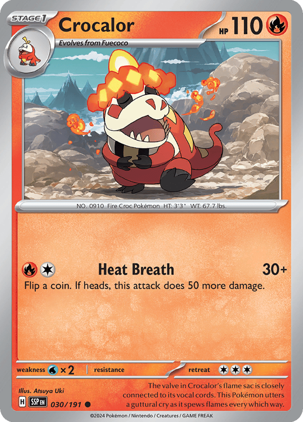 Crocalor – Surging Sparks