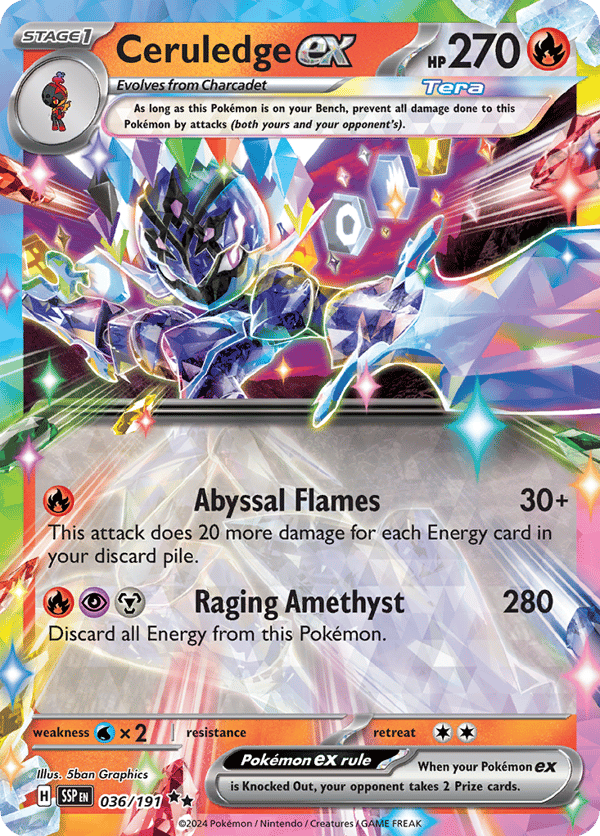 Ceruledge ex – Surging Sparks