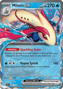 Milotic ex – Double Rare