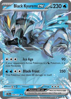Black Kyurem ex – Double Rare