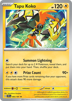 Tapu Koko – Rare