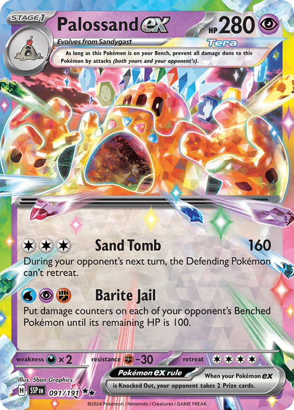 Palossand ex – Surging Sparks