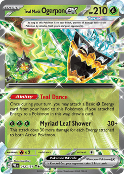 Teal Mask Ogerpon ex – Double Rare
