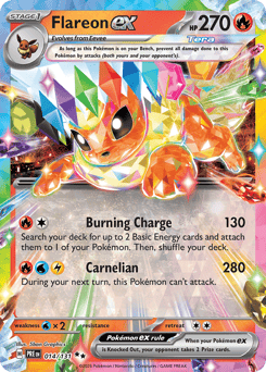 Flareon ex – Double Rare – Prismatic Evolutions