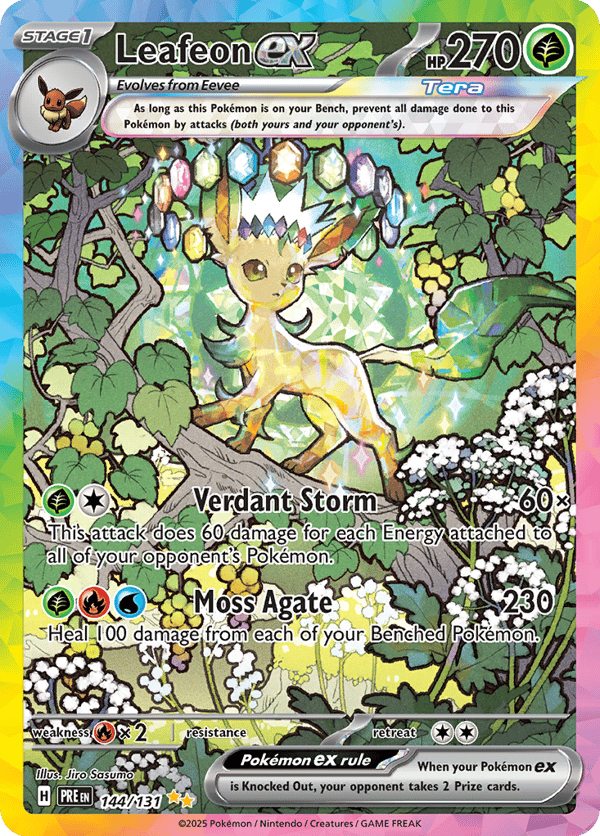 Leafeon ex – Special Illustration Rare – Prismatic Evolutions