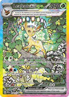 Leafeon ex – Special Illustration Rare – Prismatic Evolutions