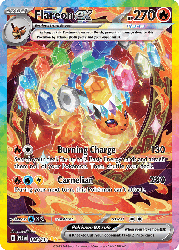Flareon ex – Special Illustration Rare – Prismatic Evolutions