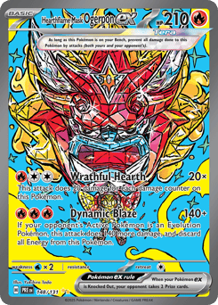 Hearthflame Mask Ogerpon ex – Special Illustration Rare