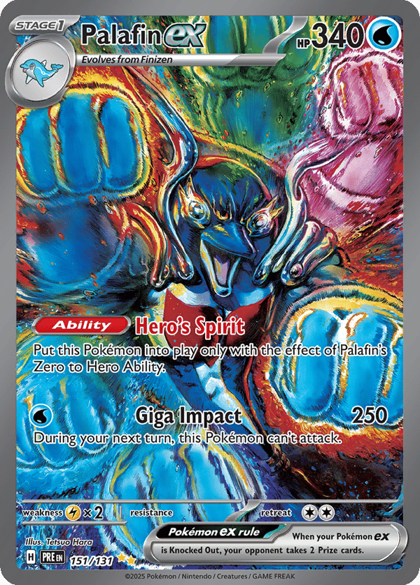 Palafin ex – Prismatic Evolutions