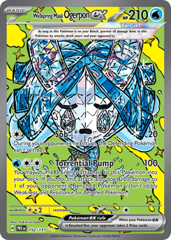Wellspring Mask Ogerpon ex – Special Illustration Rare