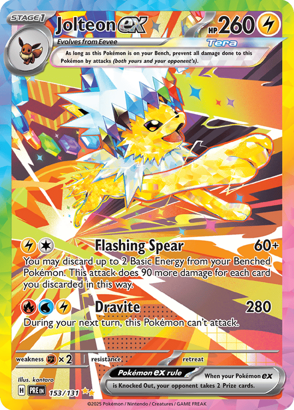Jolteon ex – Special Illustration Rare – Prismatic Evolutions