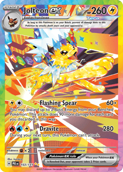 Jolteon ex – Special Illustration Rare – Prismatic Evolutions